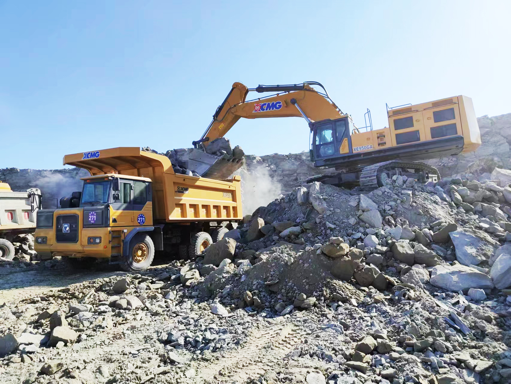 “黃金搭檔”—XE950GA與XDR90完美組合，高效賦能礦山開采