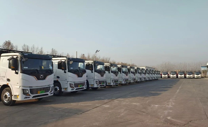 首批交付！徐工純電動(dòng)牽引車(chē)開(kāi)進(jìn)山東聊城